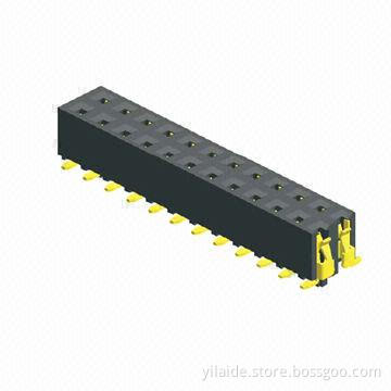 U-type 5.0/2.54mm Female Connector, Made of NY6T and LCP